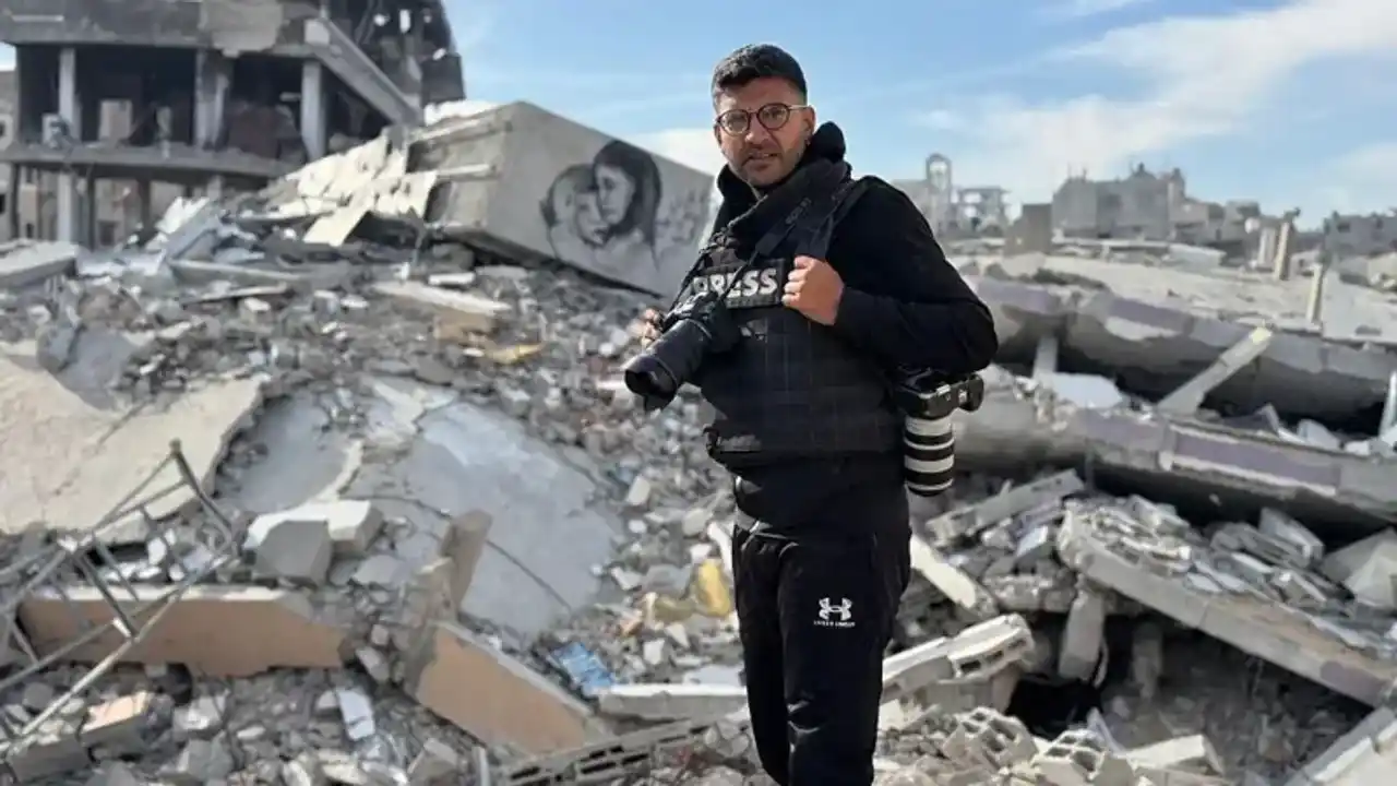 Bashar Taleb, fotoperiodista de AFP, publicó en sus redes: “Ya no tengo fuerzas. Estoy delgado, ya no puedo trabajar".