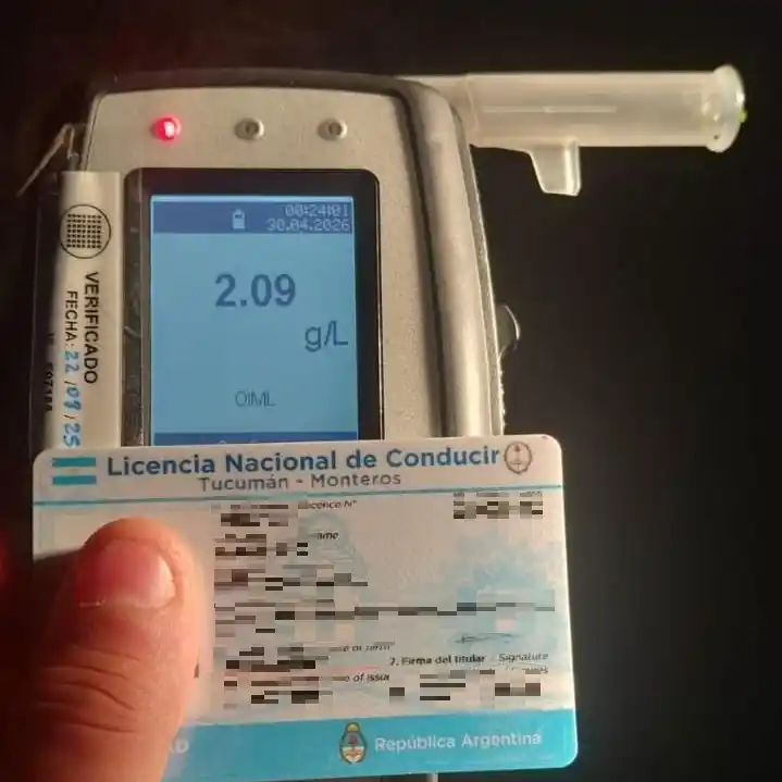 Detectaron a dos camioneros con alcoholemia positiva - 1