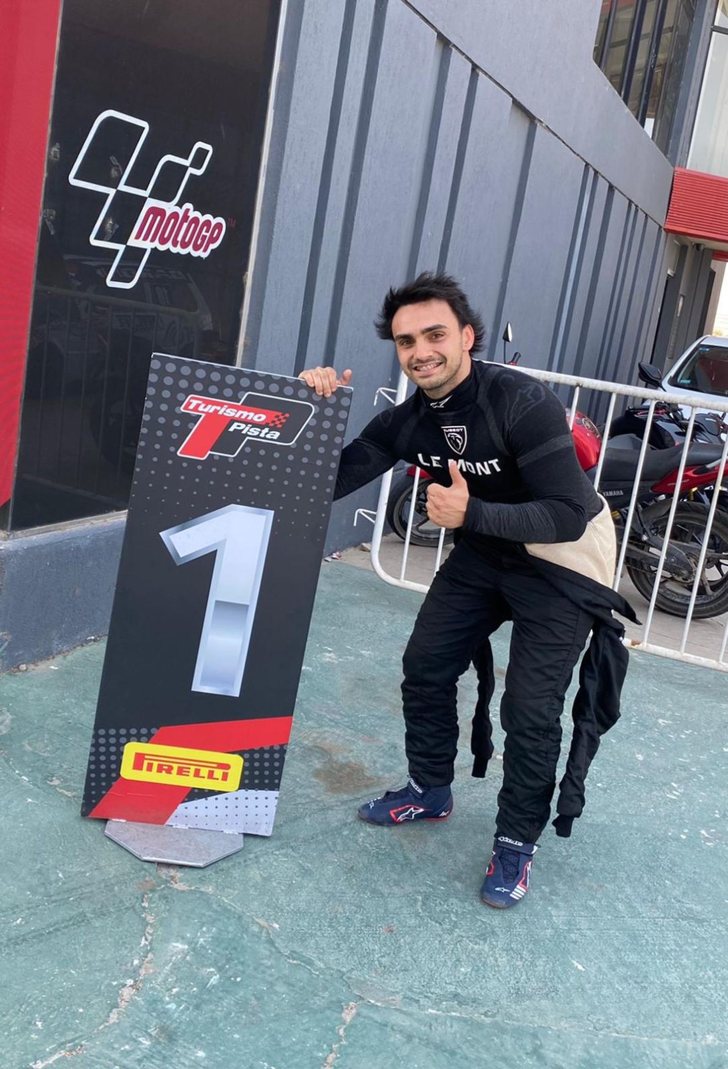 Joaquín Melo ganó una de las series de Clase 1.