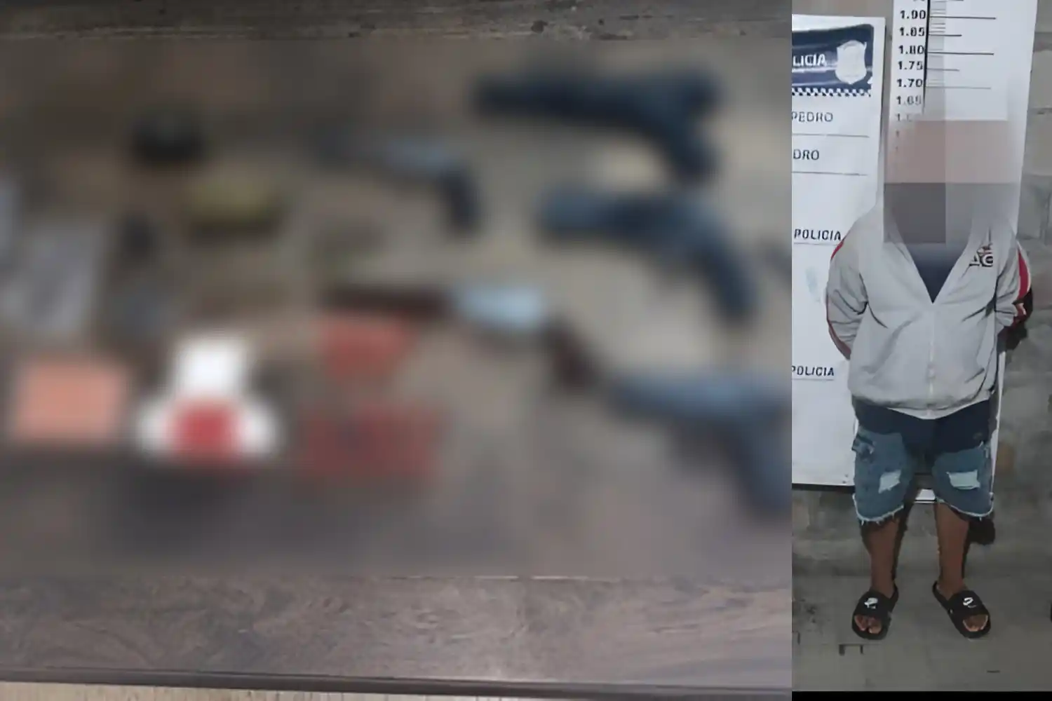 Un hombre de 60 años fue aprehendido tras el secuestro de diversas armas en su casa.