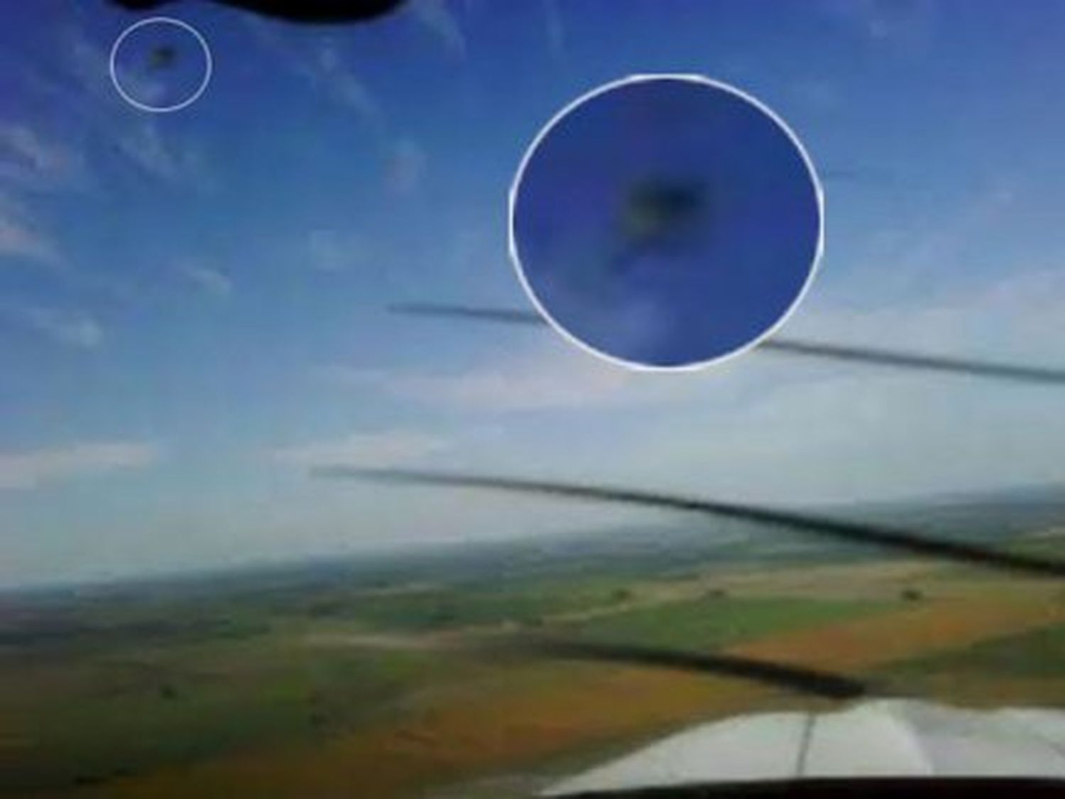 Registraron imágenes de posibles ovnis en Aeroclub de Uruguay