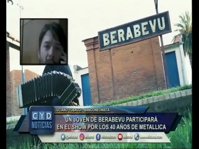 Un joven de Berabevu participará en el show por los 40 años de Metallica
