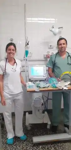 Su labor fundamental en la Terapia Intensiva del Hospital San Antonio.