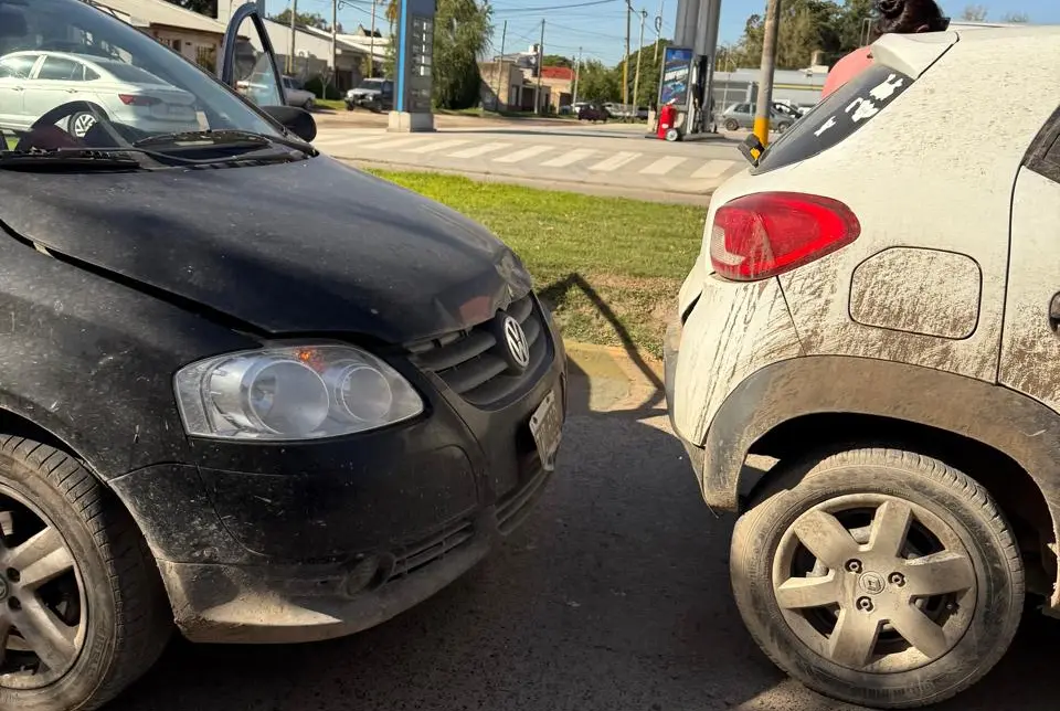 Choque en la avenida 554