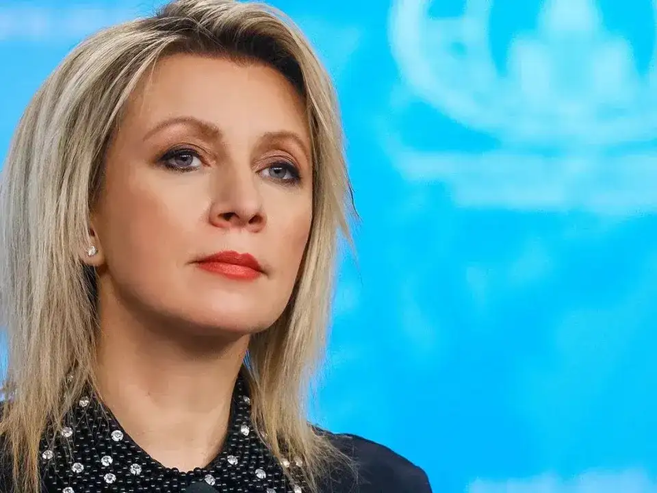 María Zakharova, vocera del Ministerio de Relaciones Exteriores de Rusia.