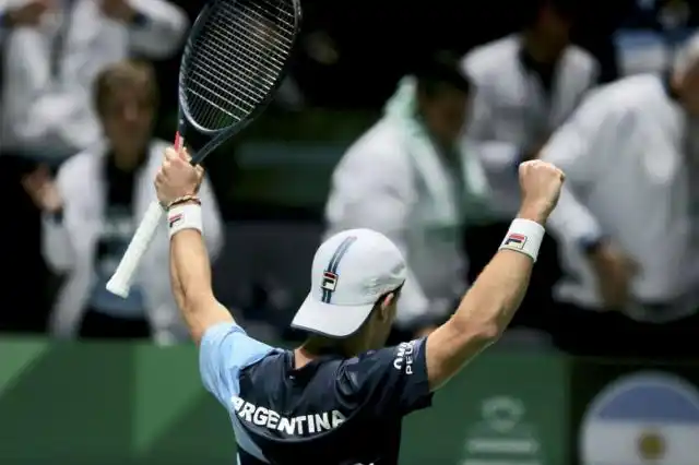 Argentina logró clasificar a los cuartos de final de la Copa Davis
