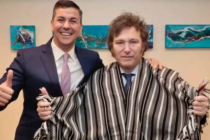 Javier Milei en Paraguay