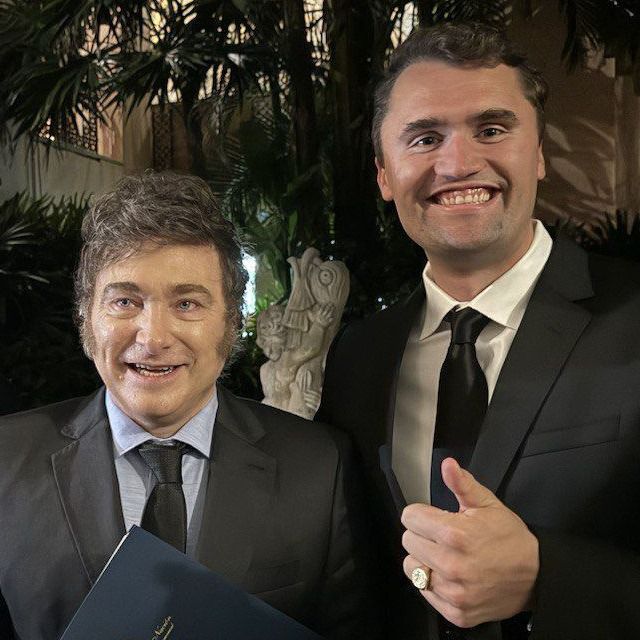 El mensaje de Javier Milei tras el asesinato de Charlie Kirk: "Fue un formidable divulgador de la libertad"