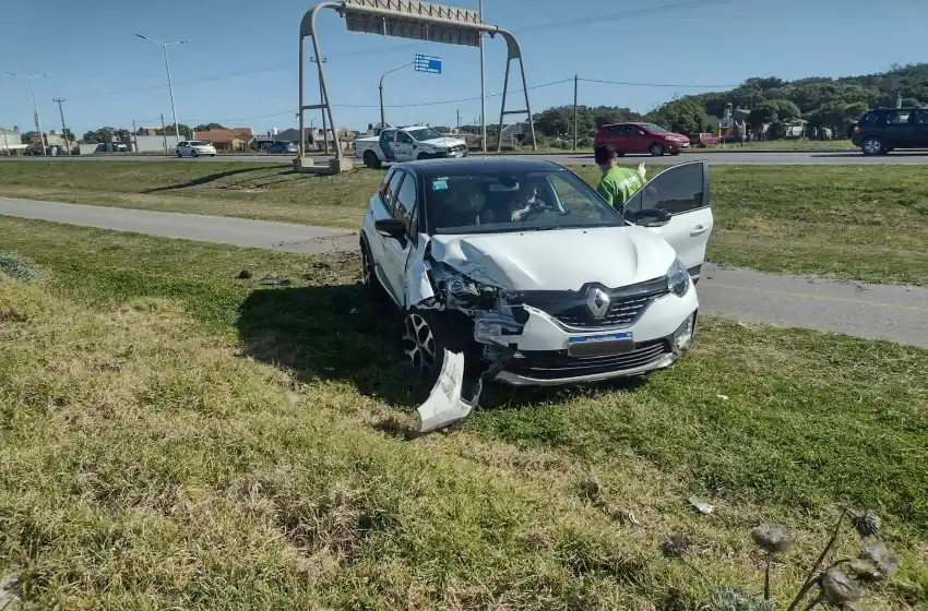 Choque en la Ruta 11 camino a Santa Clara