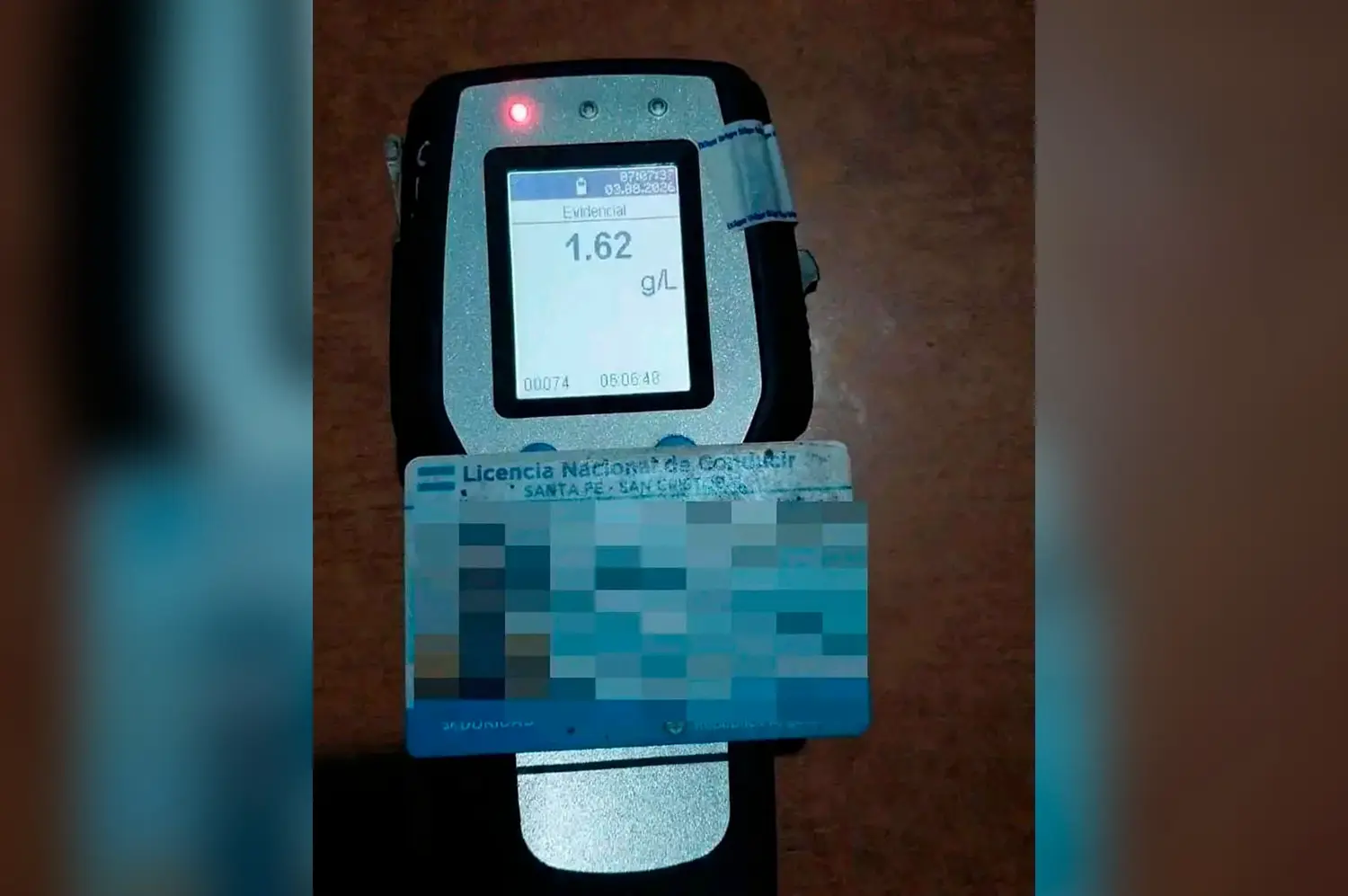 Conducía con 1,62 g/l de alcohol y con la licencia vencida: además era reincidente