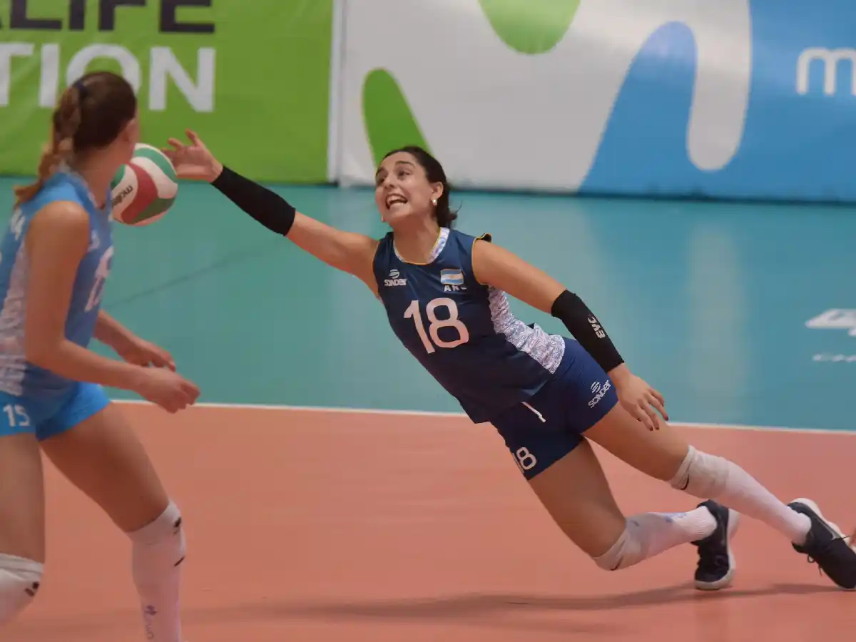 Valentina y Las Panteras cayeron ante Rusia