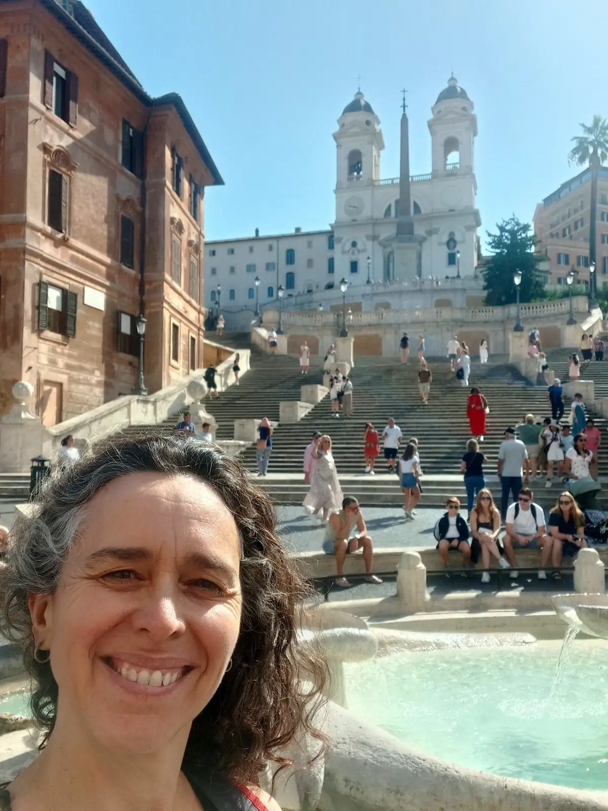 La scalinata di trinita dei monti-Roma-