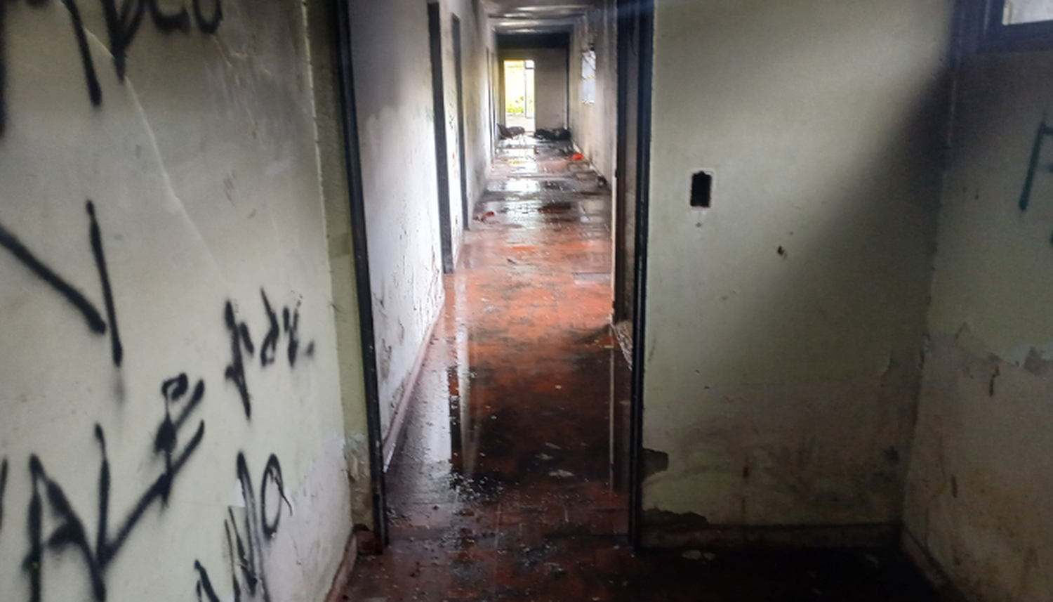 Lo que quedó de la vieja Terminal de Ómnibus: entre ruinas, residuos y reclamos