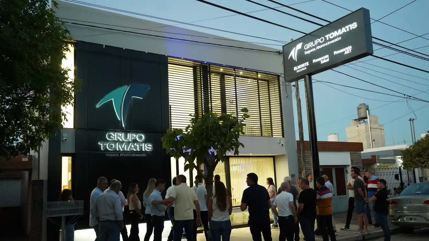 Inauguración de las nuevas instalaciones del Grupo Tomatis, en su sede de Cabrera 3270.