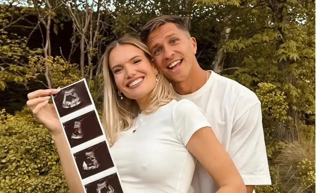 Eva Bargiela y Gianluca Simeone anunciaron el nacimiento de su hijo Faustino