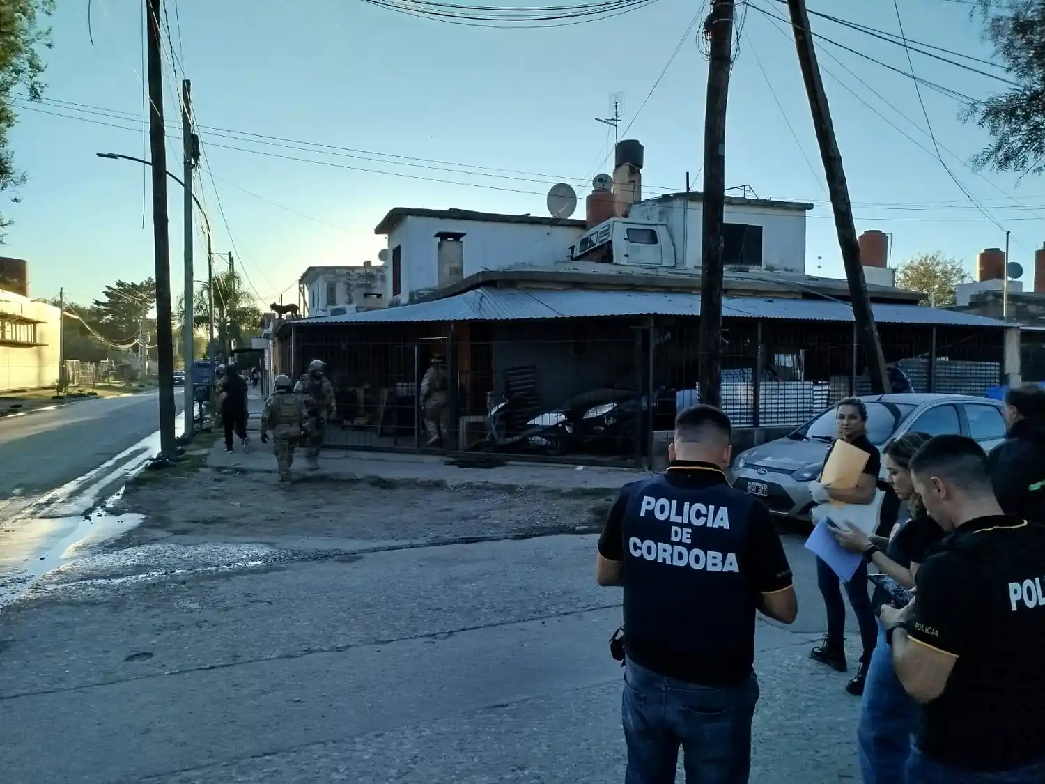 Allanamientos Córdoba por robos en San Francisco