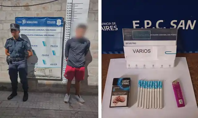 Robó un paquete de cigarrillos, quiso robar una máquina de cortar pelo y lo detuvieron