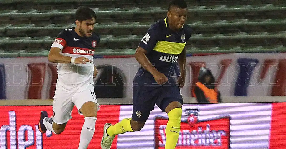 Boca y San Lorenzo empatan 2 a 2 en el Minella