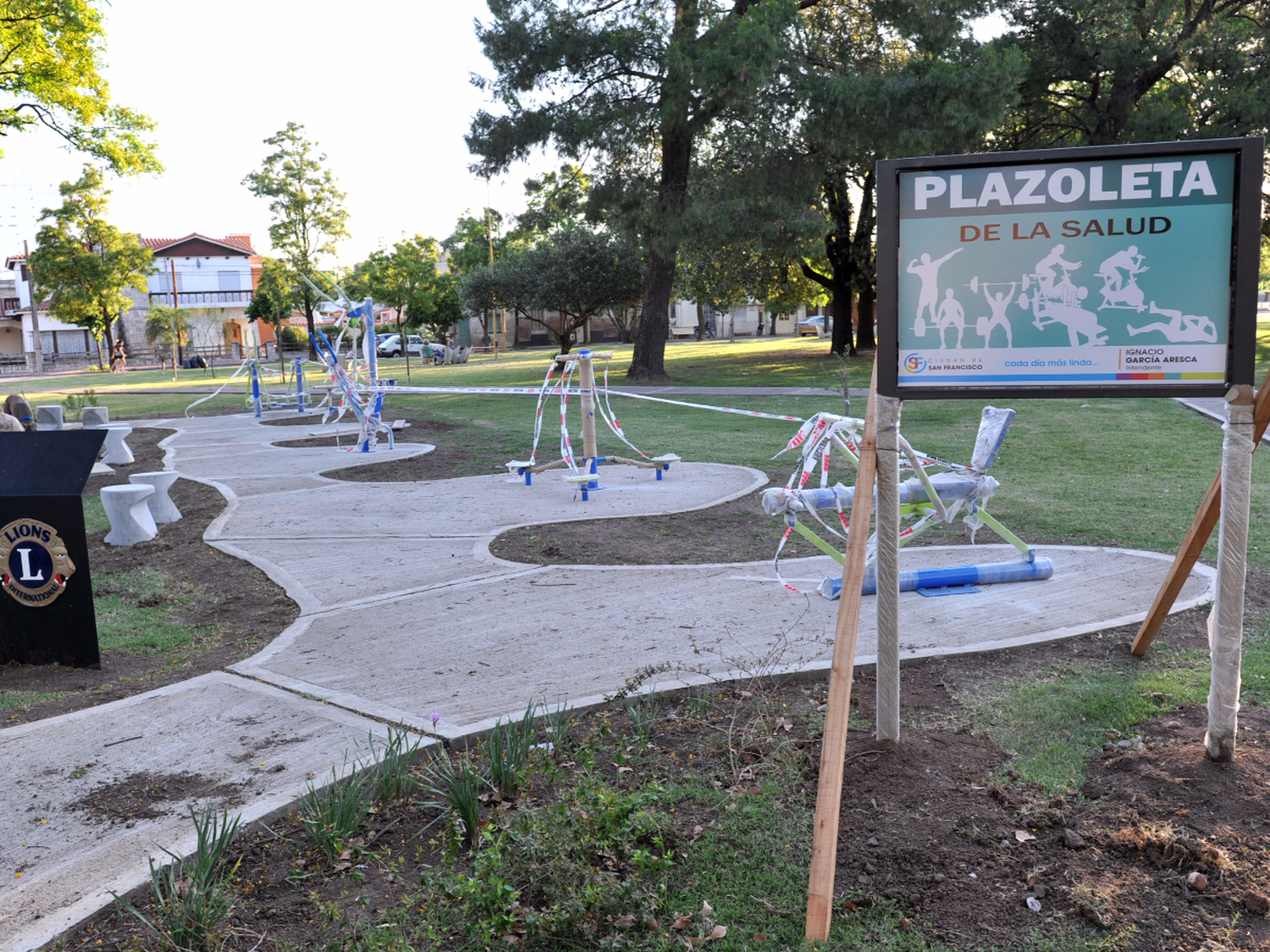 Todo listo para inaugurar mañana la tercera Plazoleta de la Salud