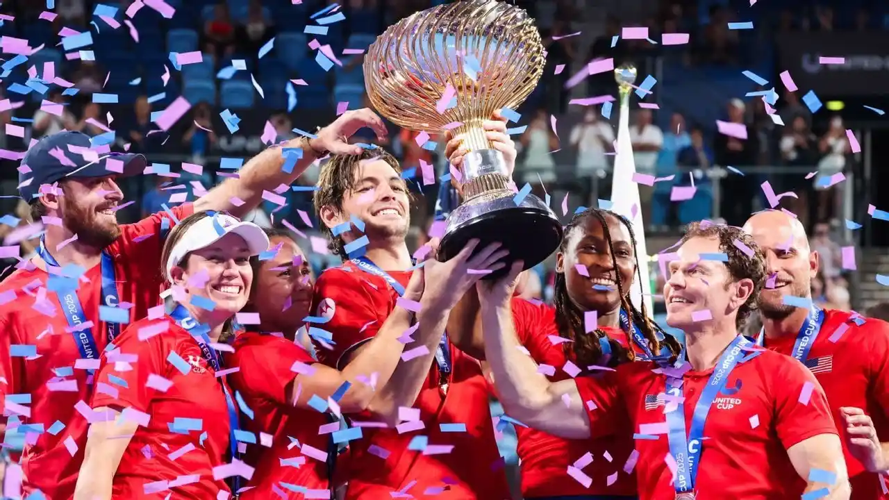Estados Unidos, campeón de la United Cup.