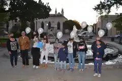 La Fundación Luz del Cielo realizo una suelta de globos