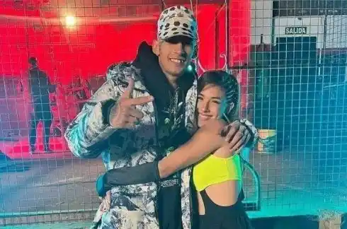 Qué dijo la bailarina que salió de un hotel con L-Gante y el revés de Tamara Baéz