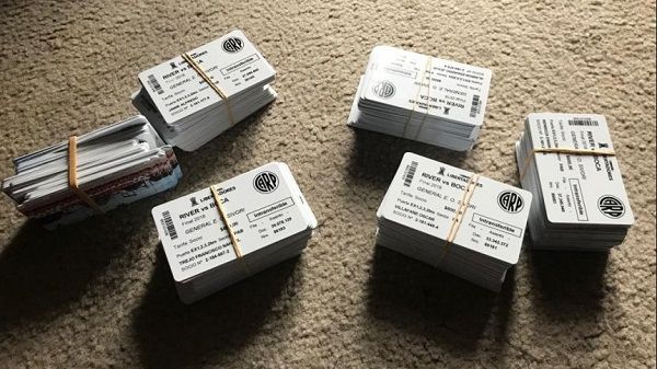 Secuestraron 250 entradas para el Superclásico