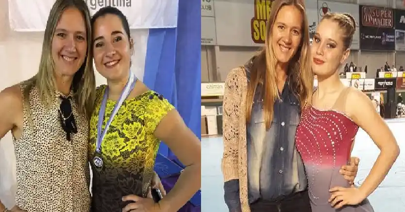 Buen desempeño de las patinadoras de Sarmiento