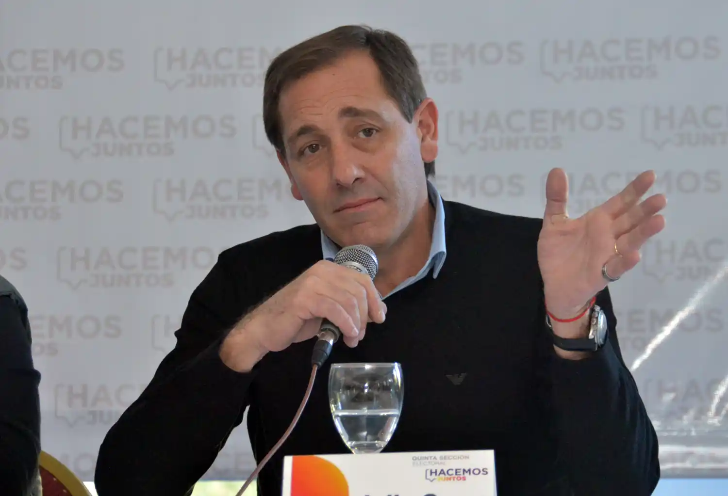 El intendente de La Plata encabezó un plenario en Tandil con dirigentes de la Quinta Sección Electoral