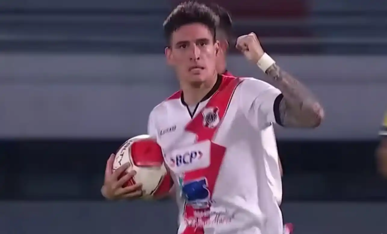 Callejo volvió a marcar para Nacional Potosí.