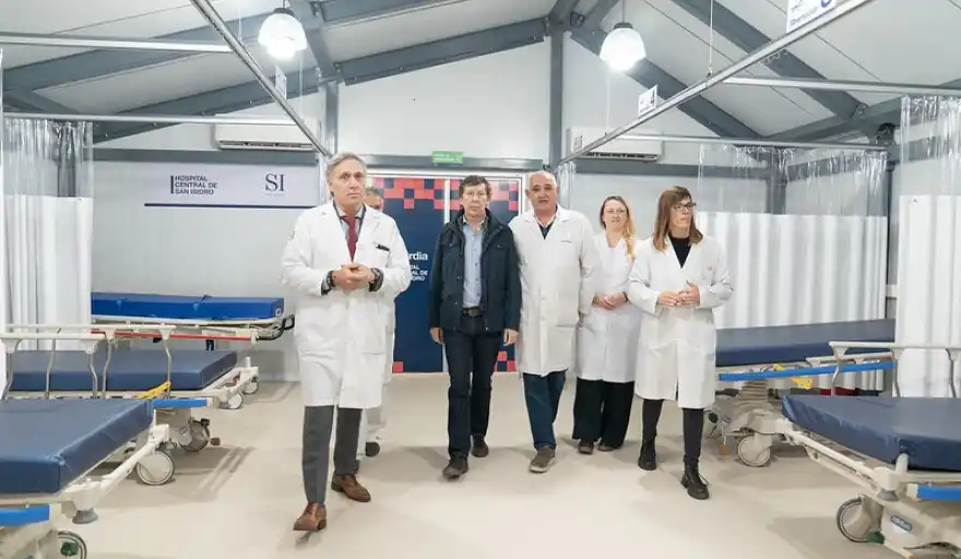 San Isidro: Posse inauguró la nueva guardia del Hospital Central y recorrió Baradero