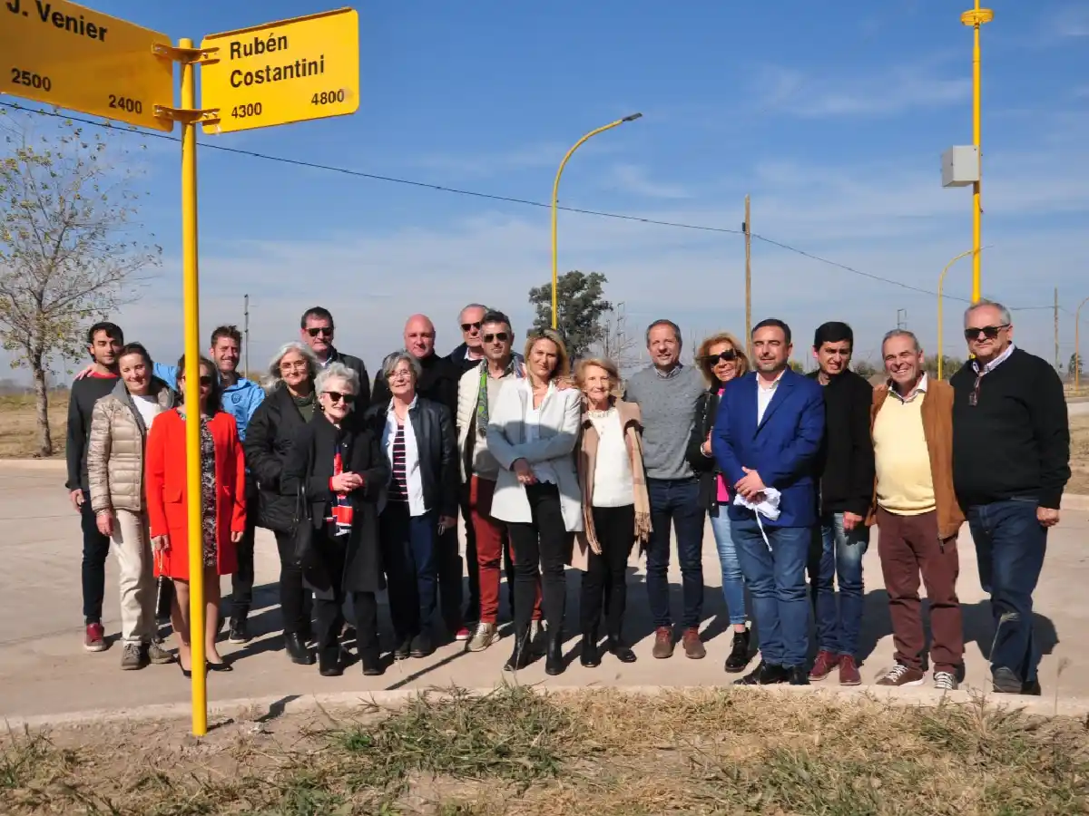 Tres destacados empresarios tienen una calle con su nombre en el Parque Industrial