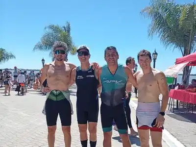 Gualeguay tuvo una destacada actuación en la apertura del Campeonato Entrerriano de Triatlón