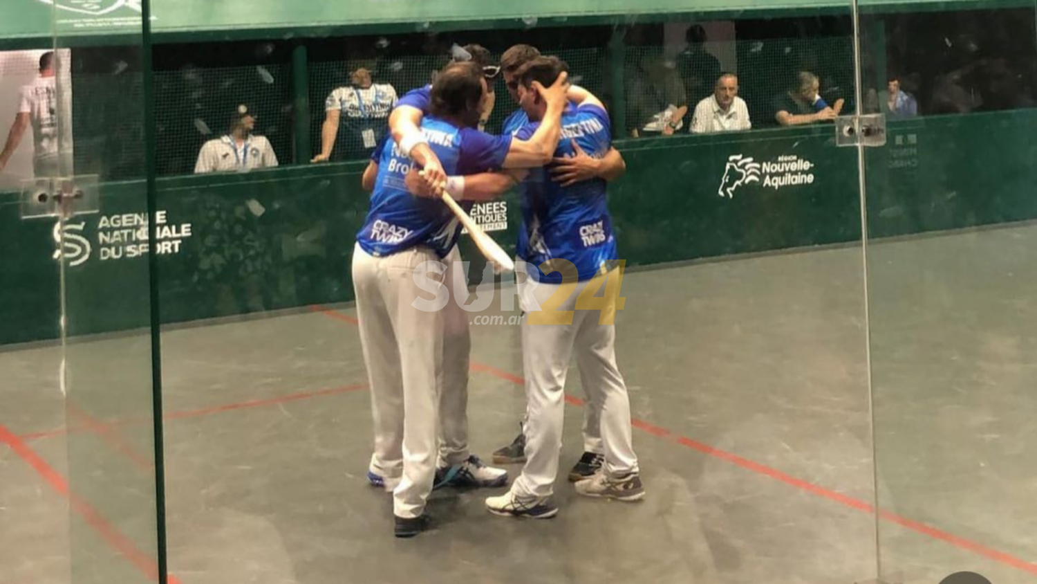 Los hermanos Maldonado y Guillermo Osorio jugarán por el oro en el Campeonato Mundial de Pelota Vasca