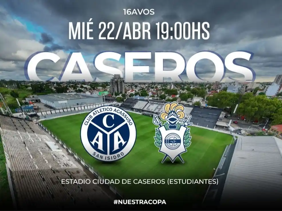 Arrancan los 16 avos. de final de la Copa Argentina. Foto : Copa Argentina