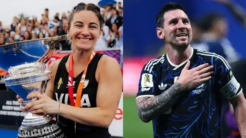 El descargo de la referente de Las Leonas Victoria Granatto luego de su frase sobre Messi que generó polémica