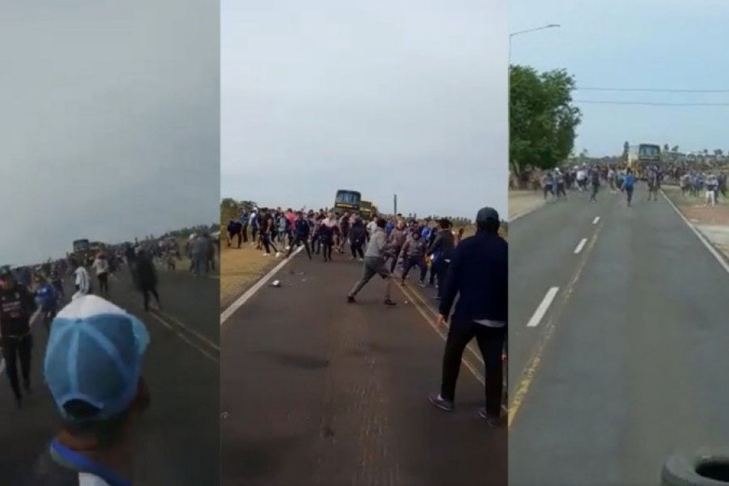 VIDEOS | “Guerra campal, a machetazos, tiros y agresiones con armas blancas”:  incidentes entre barras de Talleres y piqueteros 