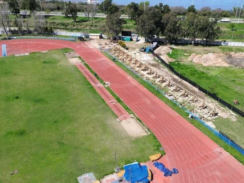 La pista del CARD de la capital provincial.Foto:Gobierno prov. de Santa Fe.