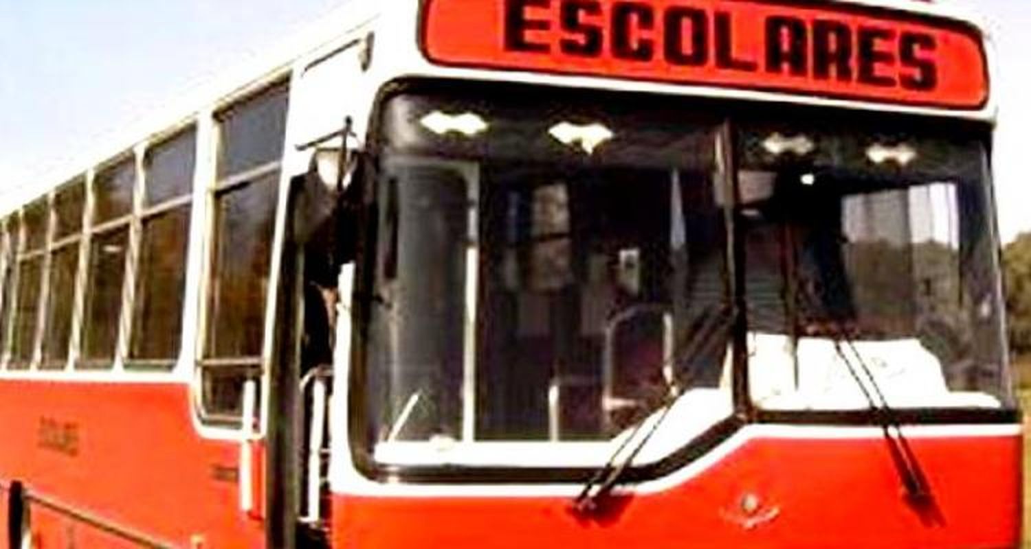 Por deuda con proveedores, el lunes será el último día del Transporte Escolar