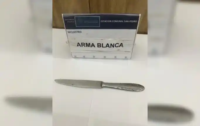 Intentó robar con un cuchillo de cocina y lo detuvieron: recuperó la libertad a las pocas horas