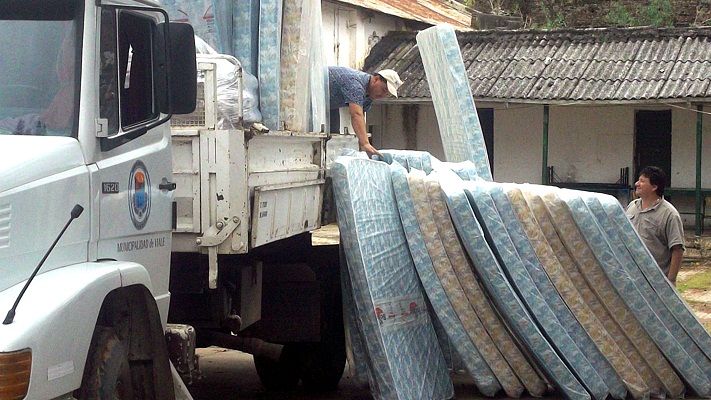 Temporal: La Provincia trabaja en las localidades afectadas