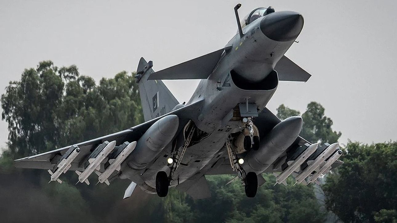 The J-10CE and PL-15E combination, working within a robust C4 network, ended up being a nasty surprise for the Indian Air Force. Photo: Pakistan Air Force PAFSaab 2000 AEW&C.