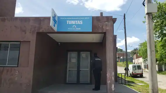 Centro de Salud de Las Tunitas: sumaron personal de seguridad y comenzaron a funcionar las cámaras