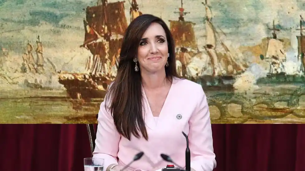 La vicepresidenta Victoria Villarruel