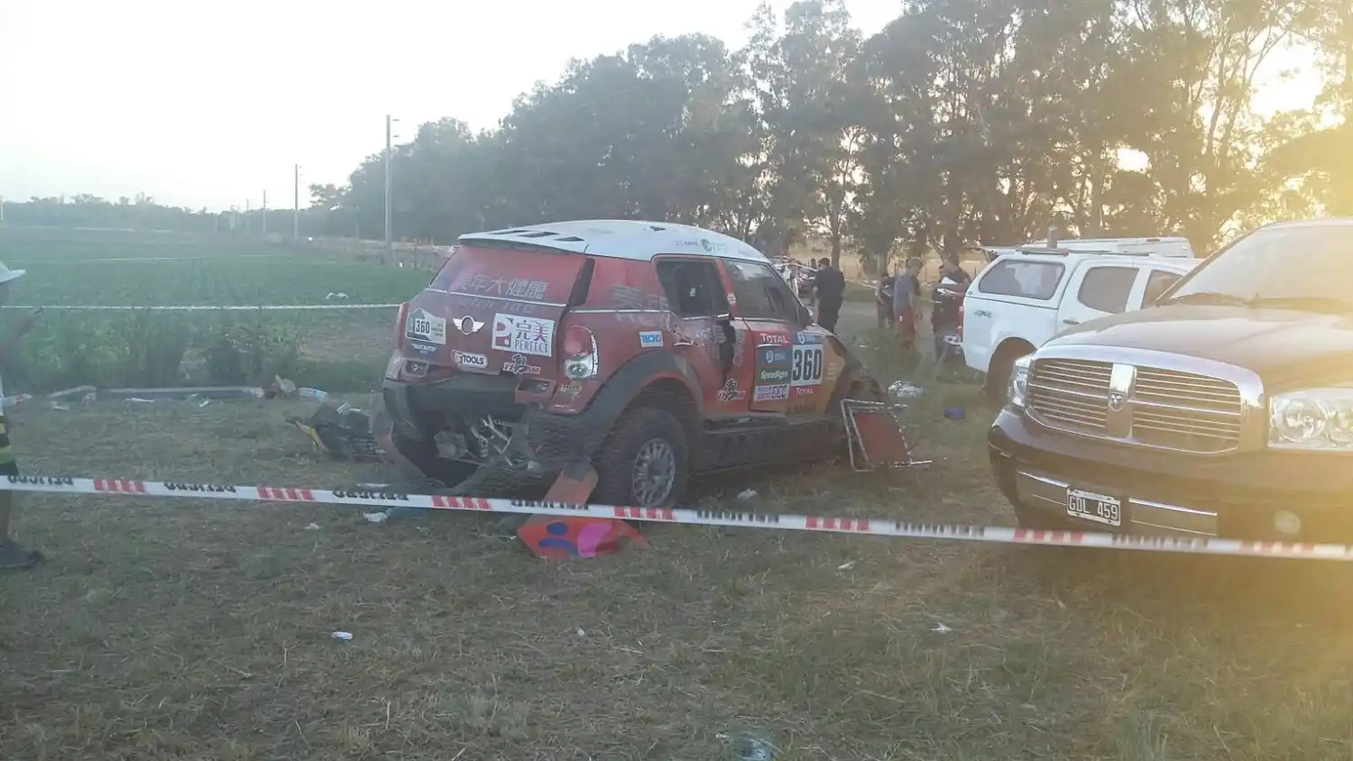 Accidente en Dakar 2016: Video del choque que protagonizó Guo Meiling