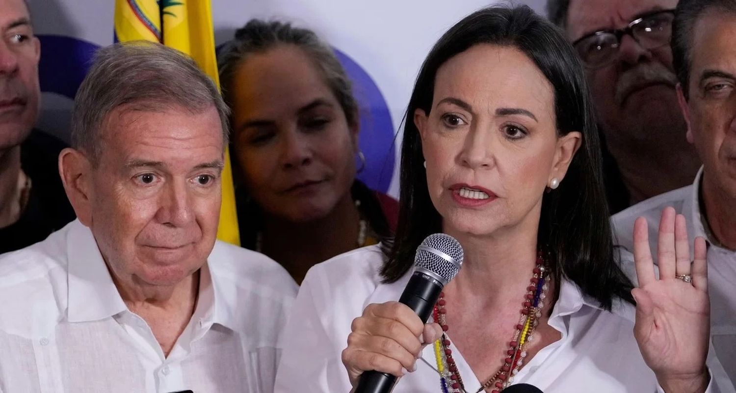 Más de los mismo. María Corina Machado y Edmundo González Urrutia recibieron una durísima advertencia de parte del régimen de Nicolás Maduro, que los quiere "meter tras las rejas", por "causar la ola de violencia en el país". Reuters