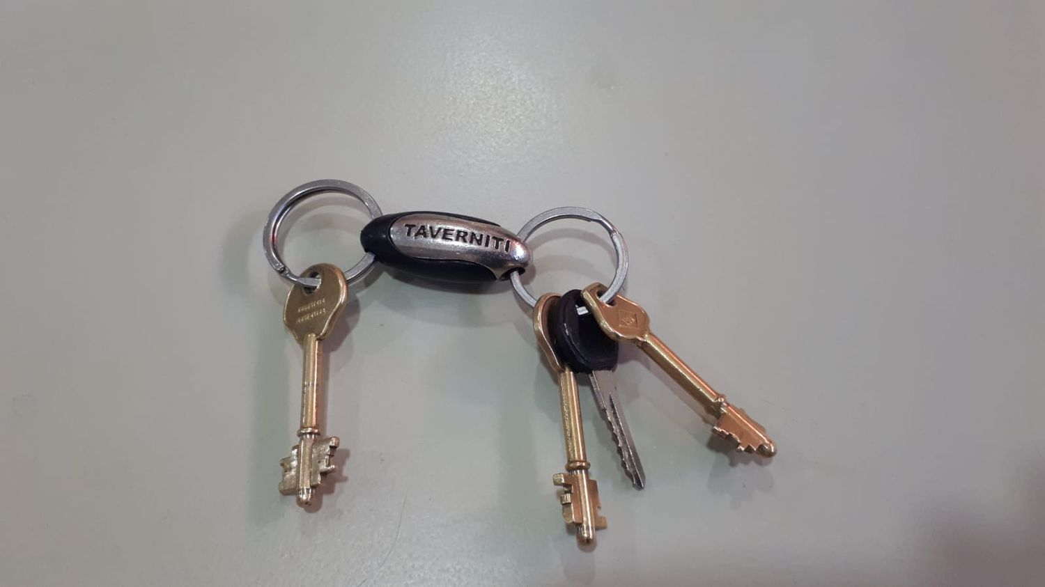 Encontraron estas llaves