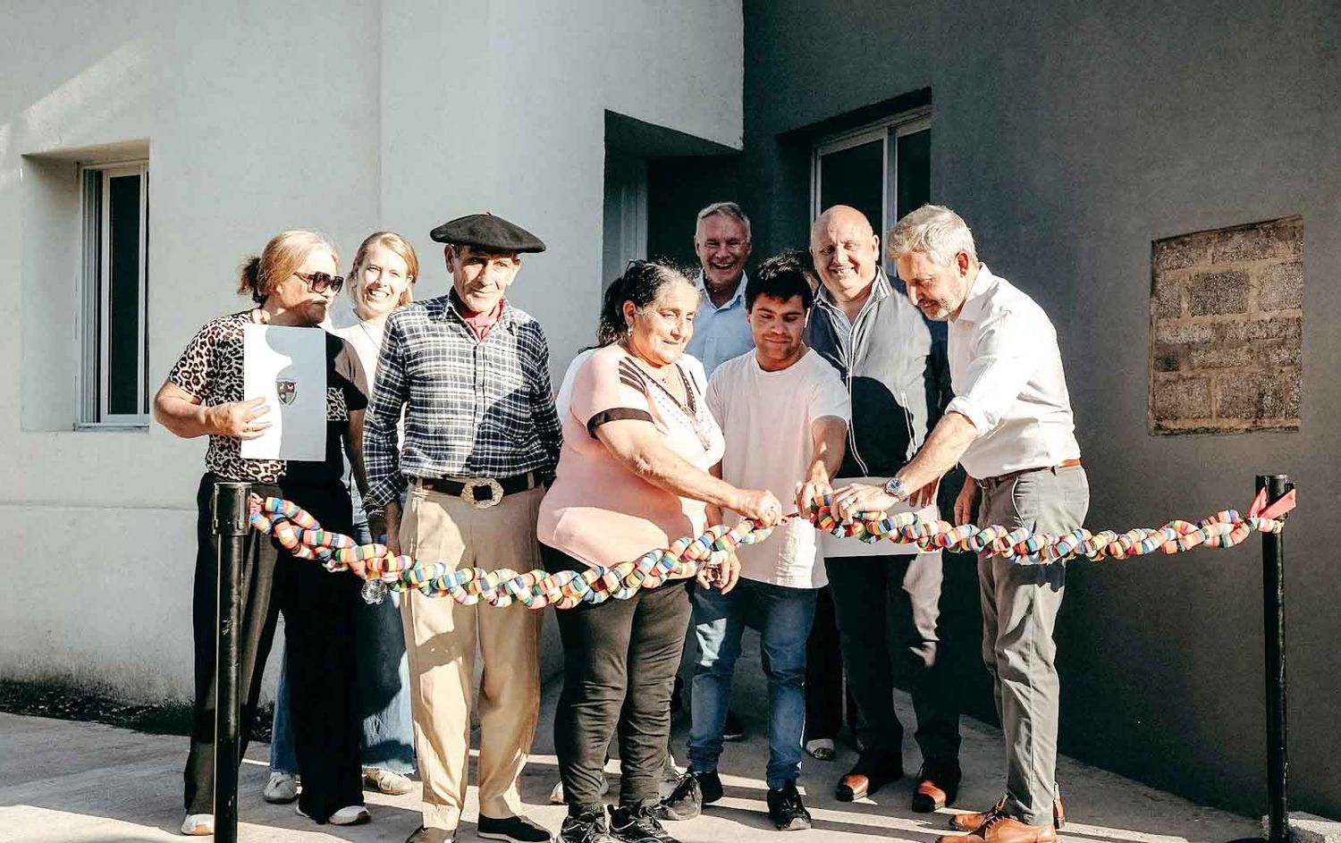 Se inauguraron las primeras viviendas con ladrillos PET certificadas del país