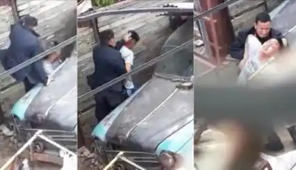 Video: Desafectaron a dos policías que golpearon a un menor