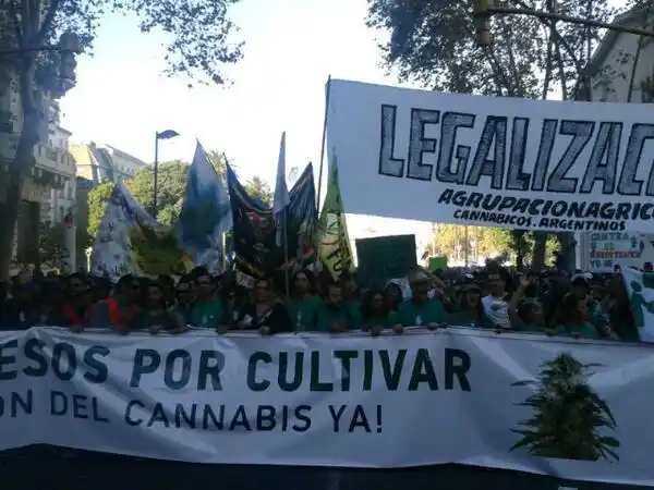Marchas a favor de la despenalización de la marihuana